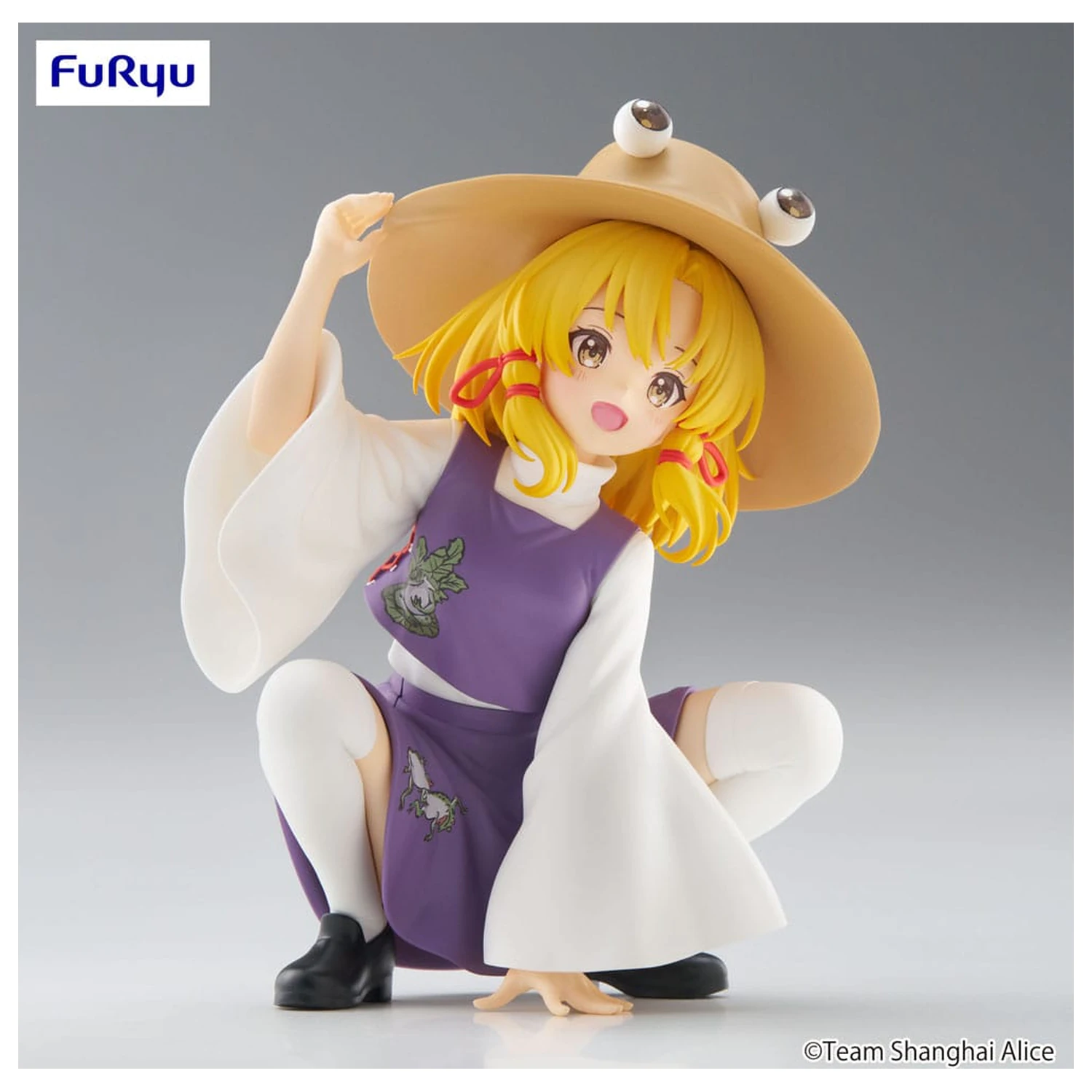 Touhou Project Zamašek za rezance PVC kip Suwako Moriya 9 cm fotografija izdelka