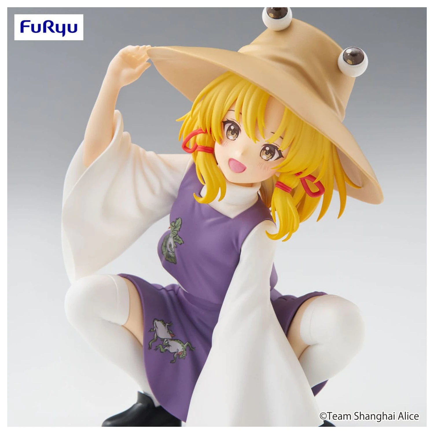 Touhou Project Zamašek za rezance PVC kip Suwako Moriya 9 cm fotografija izdelka