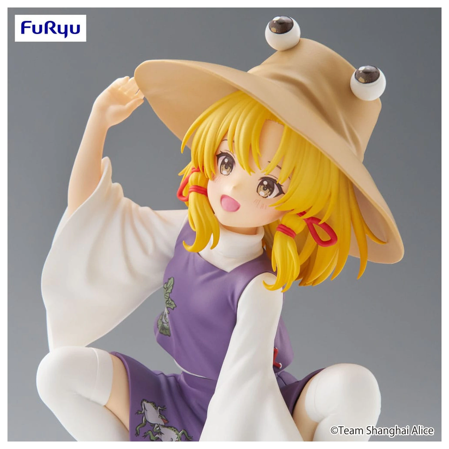 Touhou Project Zamašek za rezance PVC kip Suwako Moriya 9 cm fotografija izdelka