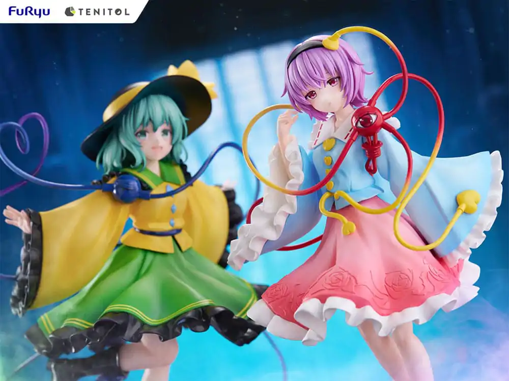 Touhou Project Tenitol PVC Kip Koishi Komeiji & Satori Komeiji 22 cm fotografija izdelka