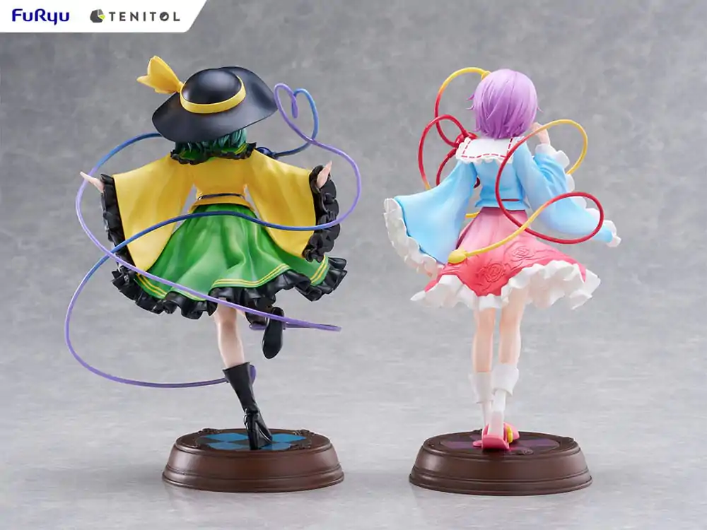 Touhou Project Tenitol PVC Kip Koishi Komeiji & Satori Komeiji 22 cm fotografija izdelka