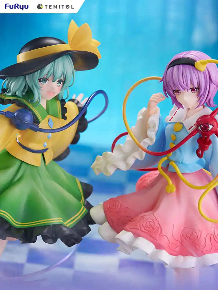 Touhou Project Tenitol PVC Kip Koishi Komeiji & Satori Komeiji 22 cm fotografija izdelka