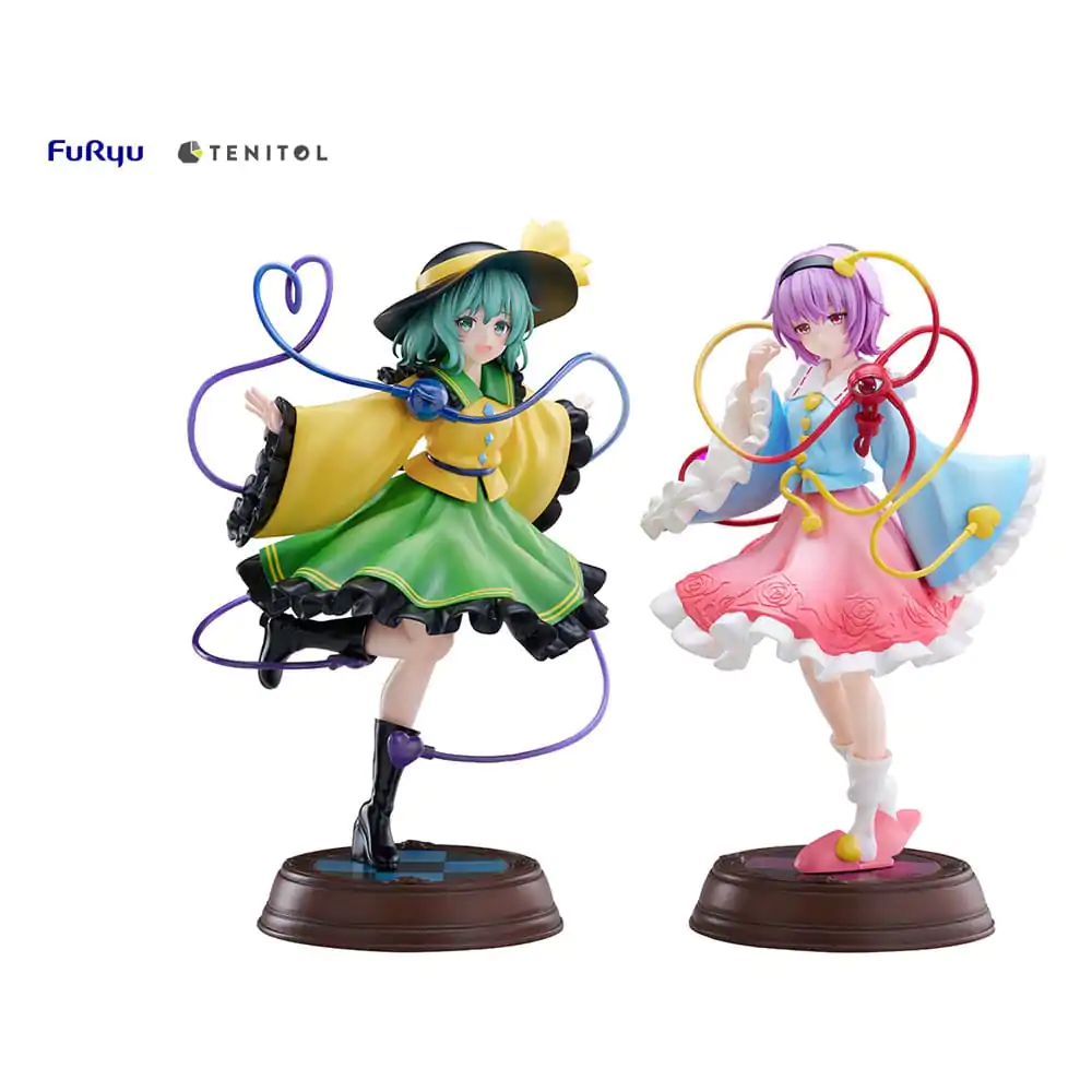 Touhou Project Tenitol PVC Kip Koishi Komeiji & Satori Komeiji 22 cm fotografija izdelka