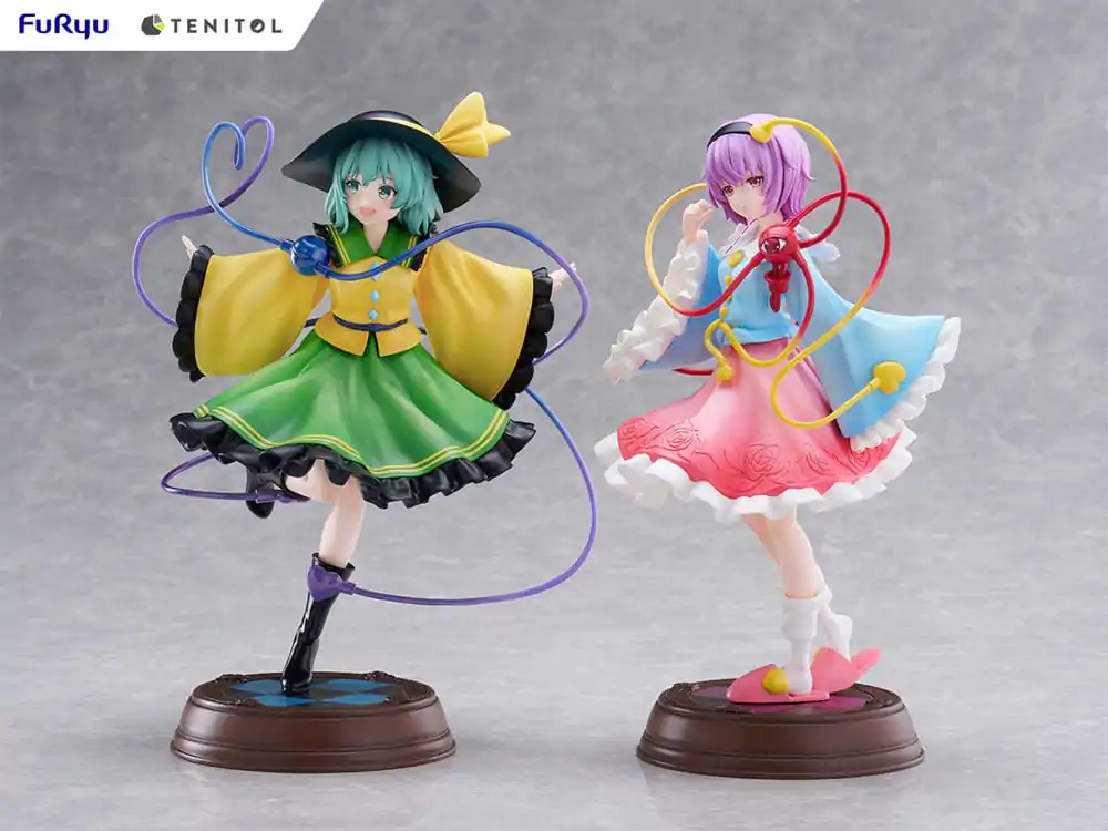 Touhou Project Tenitol PVC Kip Koishi Komeiji & Satori Komeiji 22 cm fotografija izdelka