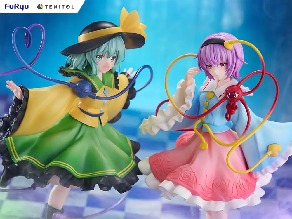 Touhou Project Tenitol PVC Kip Koishi Komeiji & Satori Komeiji 22 cm fotografija izdelka