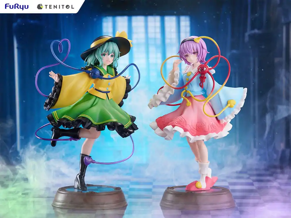 Touhou Project Tenitol PVC Kip Koishi Komeiji & Satori Komeiji 22 cm fotografija izdelka