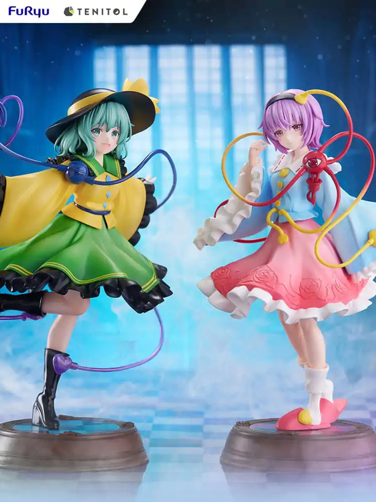 Touhou Project Tenitol PVC Kip Koishi Komeiji & Satori Komeiji 22 cm fotografija izdelka