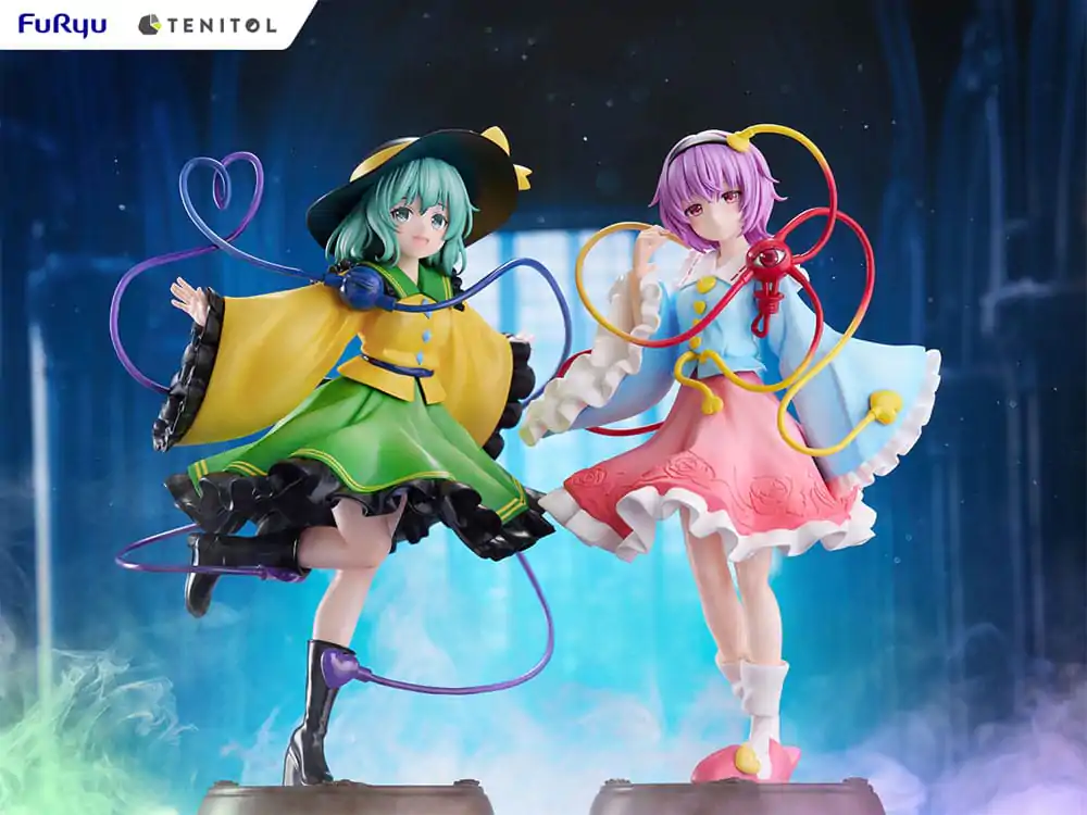 Touhou Project Tenitol PVC Kip Koishi Komeiji & Satori Komeiji 22 cm fotografija izdelka