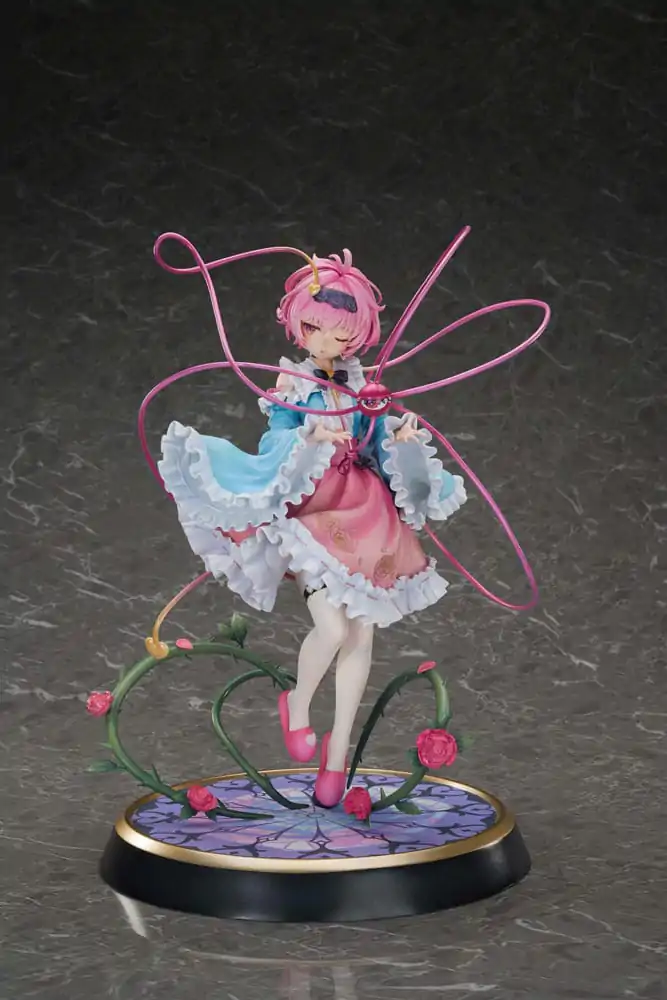 Touhou Project Resnična groza! PVC Kip, ki stoji tik za tabo 1/6 3rd Eye Satori Komeiji 32 cm fotografija izdelka