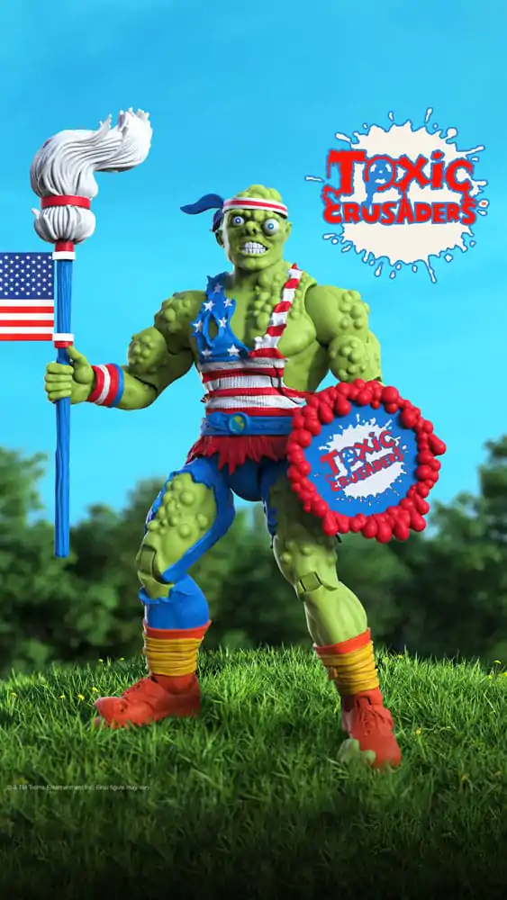 Toxic Crusaders Ultimates akcijska figura Toxie (Vintage Toy America) 18 cm fotografija izdelka