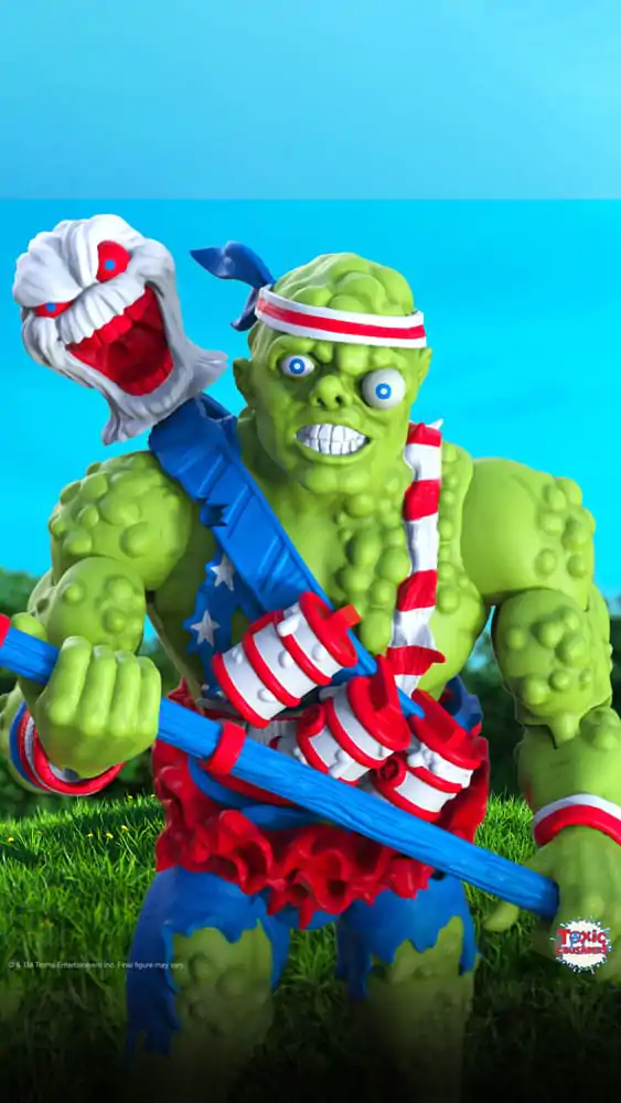 Toxic Crusaders Ultimates akcijska figura Toxie (Vintage Toy America) 18 cm fotografija izdelka