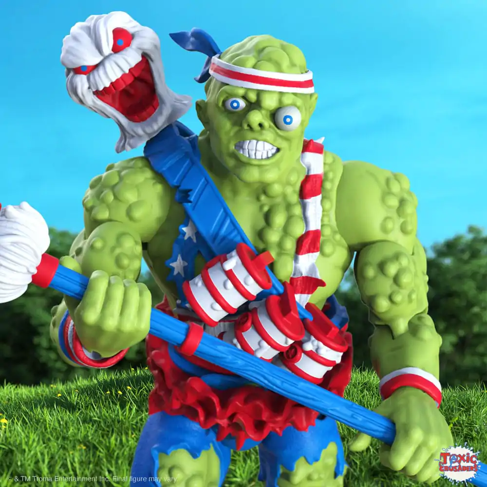 Toxic Crusaders Ultimates akcijska figura Toxie (Vintage Toy America) 18 cm fotografija izdelka