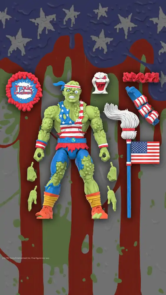 Toxic Crusaders Ultimates akcijska figura Toxie (Vintage Toy America) 18 cm fotografija izdelka