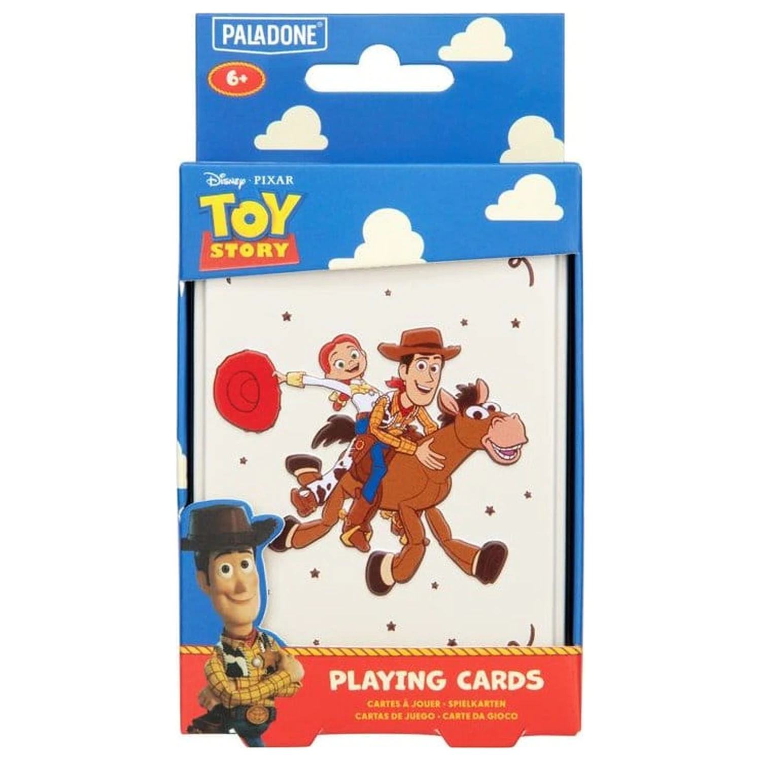 Toy Story igralne karte Cowboy in a Tin fotografija izdelka