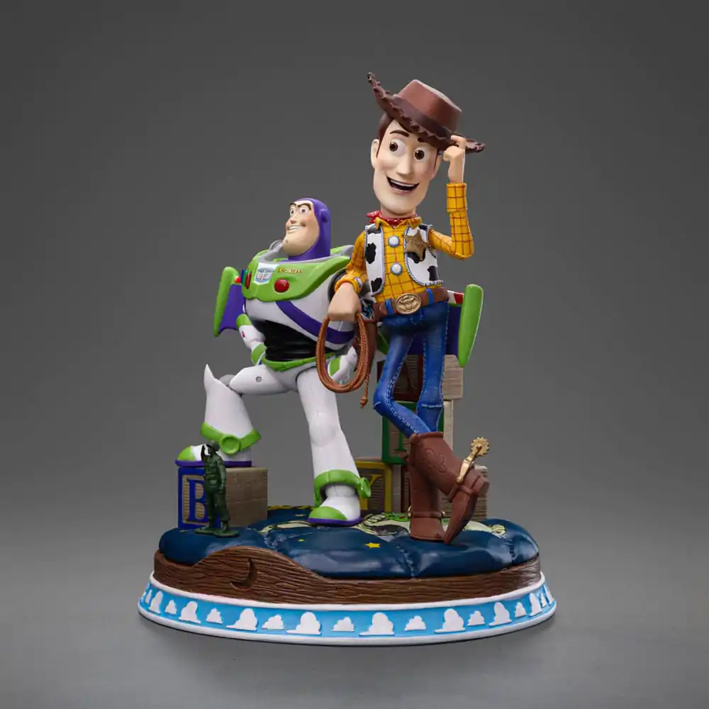 Toy Story Deluxe umetniška figurica v merilu 1/10 Buzz & Woody 38 cm fotografija izdelka