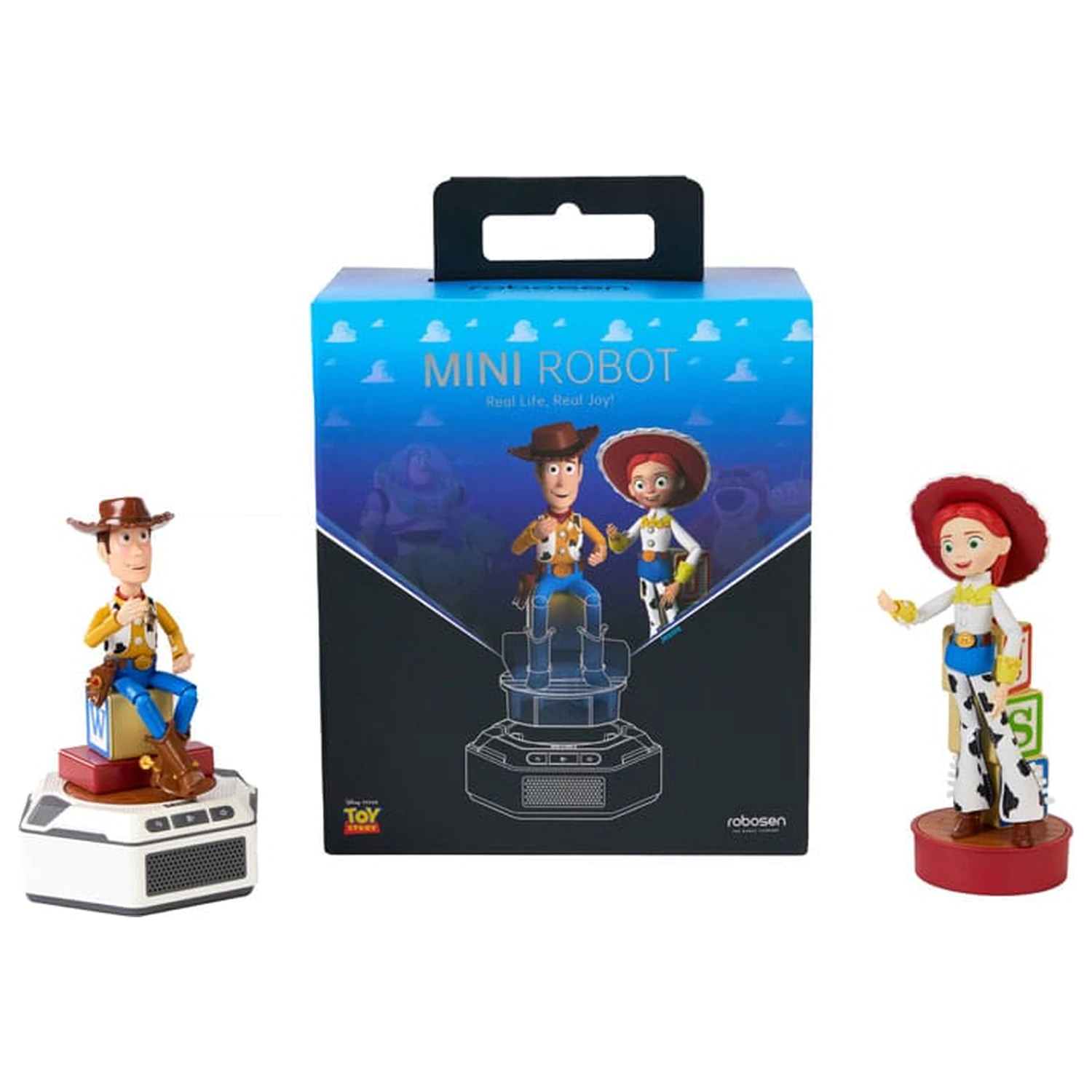 Toy Story Interaktivni Mini Roboter 2 Pack Woody & Jessie *angleška različica* fotografija izdelka