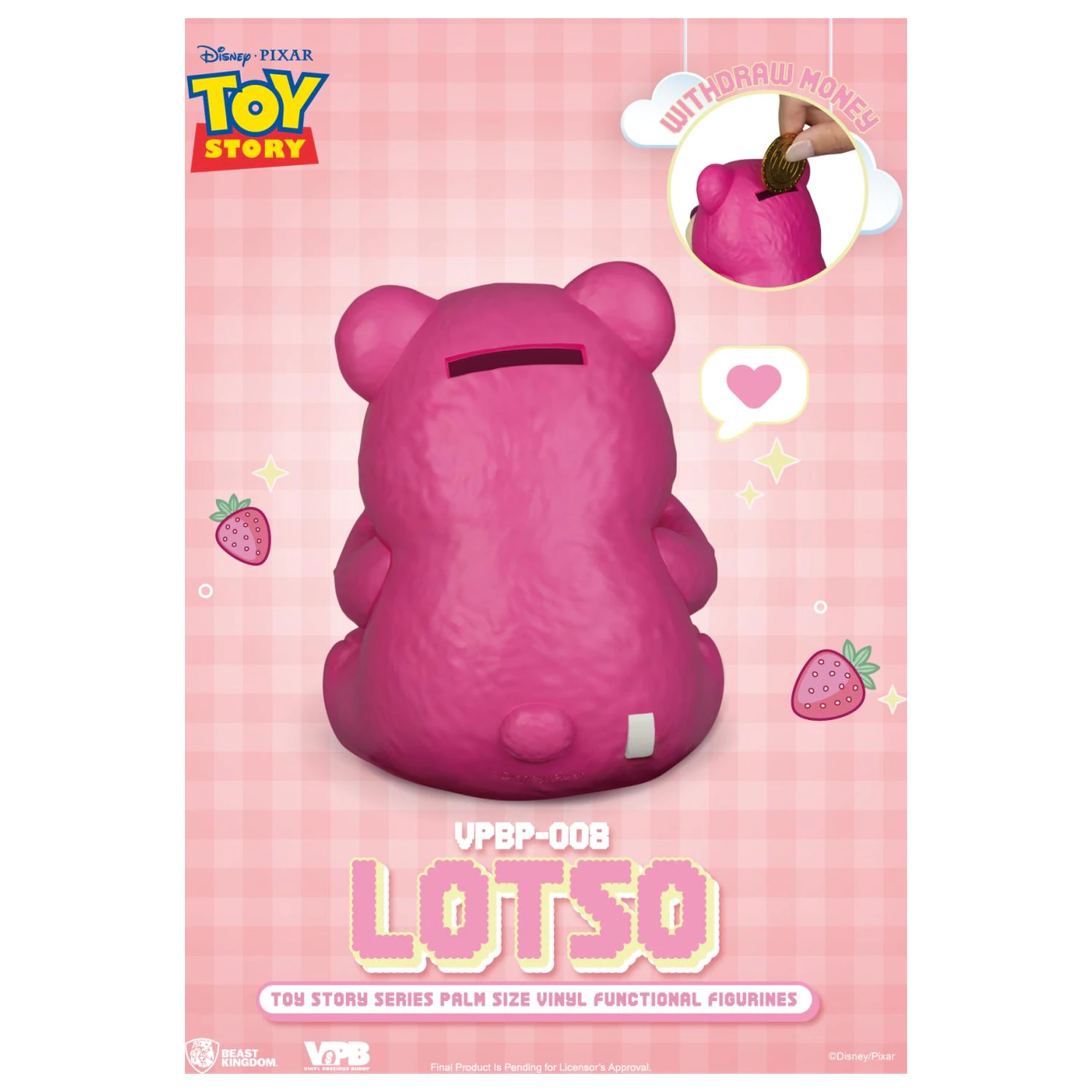 Toy Story Lotso Bank Vinilna Figura 11.6cm fotografija izdelka