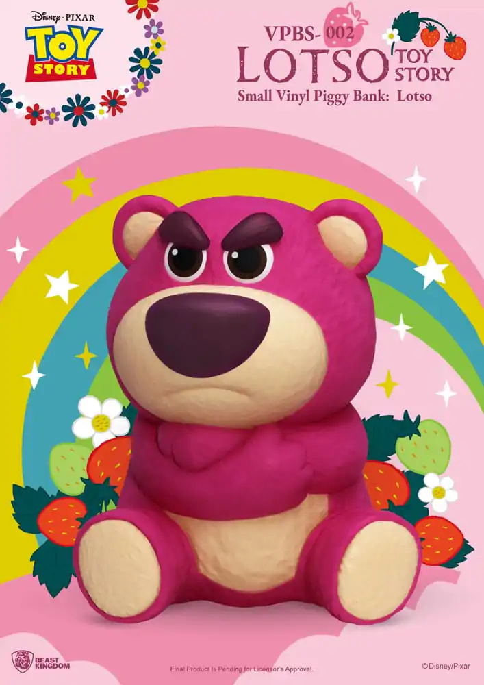 Toy Story Prašiček Vinyl Bank Lotso 24 cm fotografija izdelka