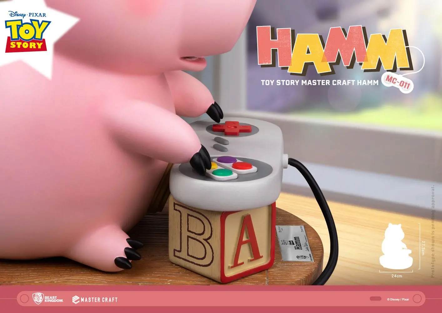 Toy Story Master Craft Kip Hamm 28 cm fotografija izdelka