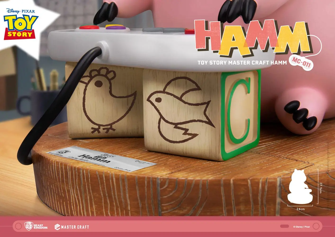 Toy Story Master Craft Kip Hamm 28 cm fotografija izdelka