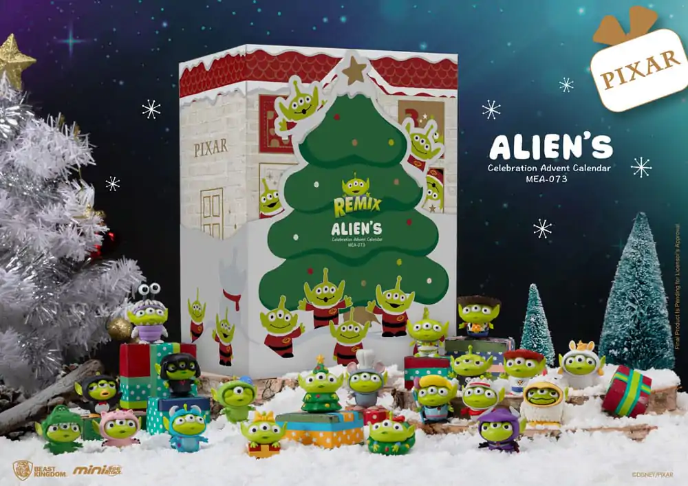 Toy Story Mini Egg Attack Advent Calendar Alien's praznovanje fotografija izdelka