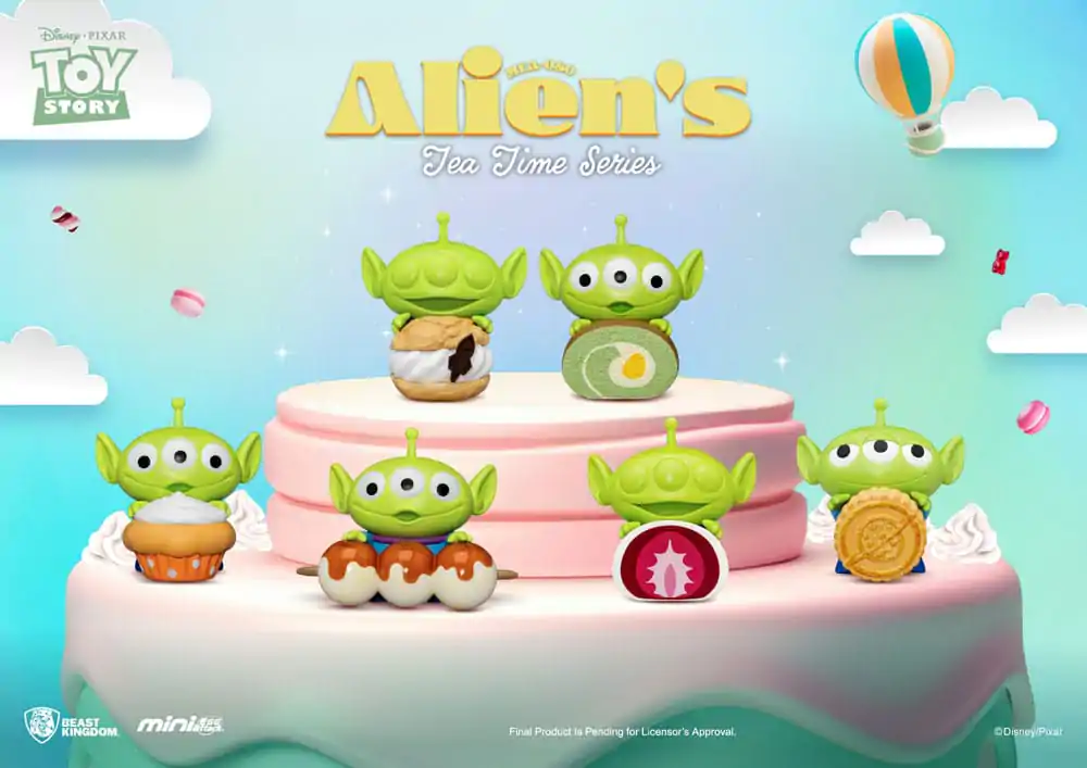 Toy Story Mini Egg Attack figurice Alien's Tea Time Series Set 10 cm fotografija izdelka