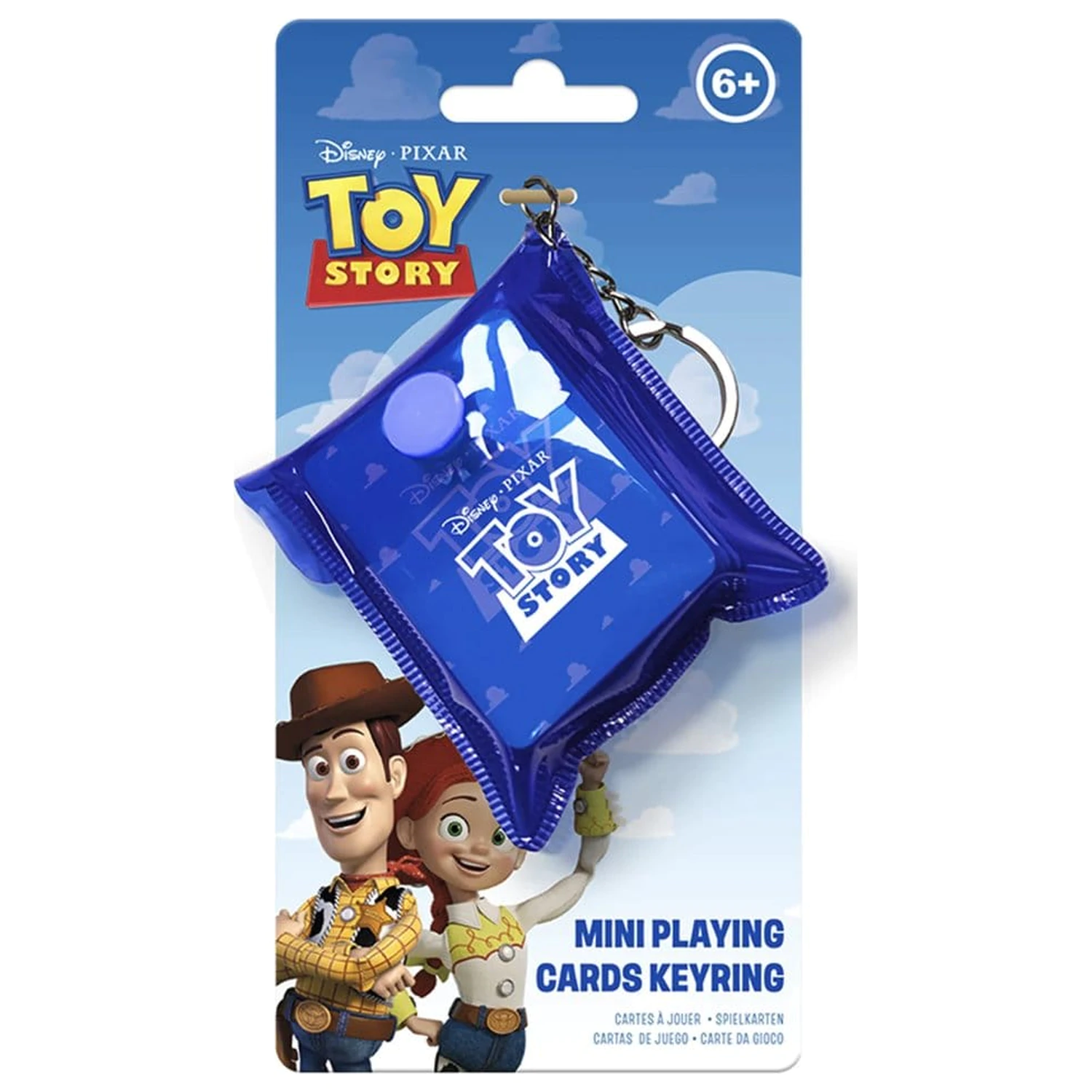 Toy Story obesek za ključe mini igralne karte fotografija izdelka