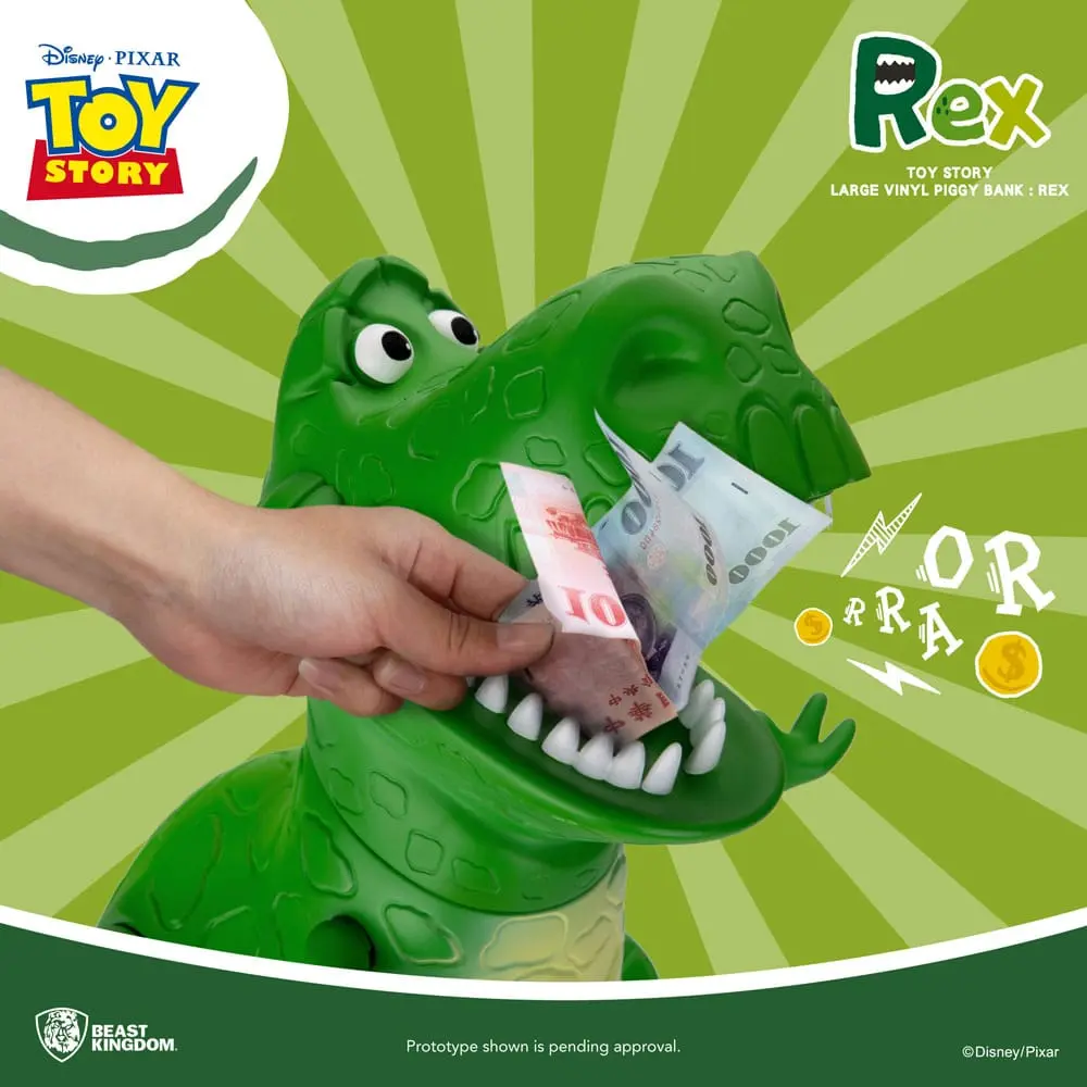 Toy Story Vinil Banka Rex 46 cm fotografija izdelka