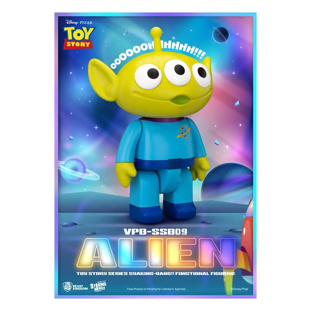 Toy Story Syaking Bang Series PVC hranilnik za kovance Alien 33 cm fotografija izdelka