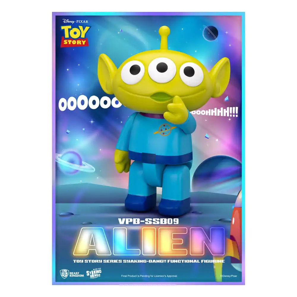 Toy Story Syaking Bang Series PVC hranilnik za kovance Alien 33 cm fotografija izdelka