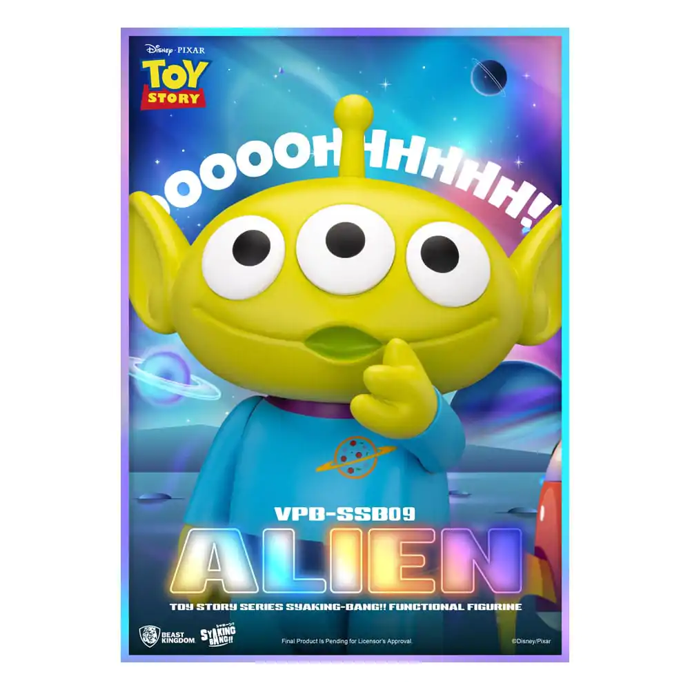 Toy Story Syaking Bang Series PVC hranilnik za kovance Alien 33 cm fotografija izdelka