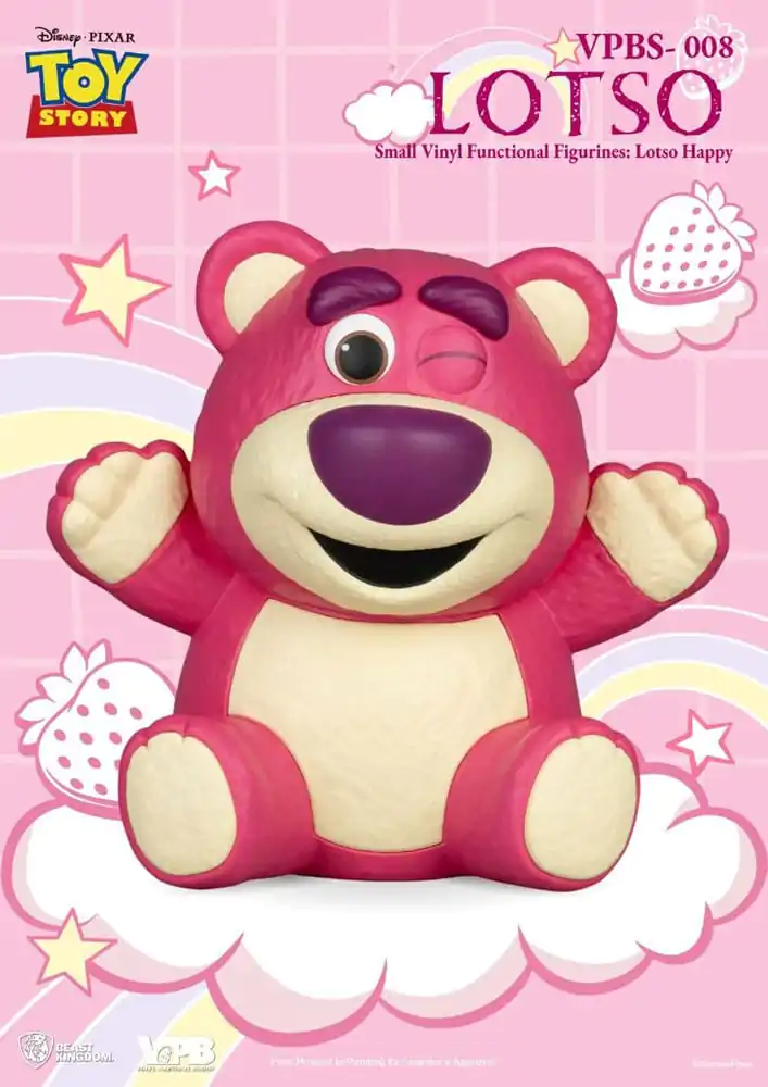 Toy Story prasiatko Vinylová banka Lotso Happy Vers. 25 cm fotografija izdelka