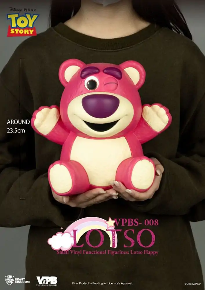 Toy Story prasiatko Vinylová banka Lotso Happy Vers. 25 cm fotografija izdelka