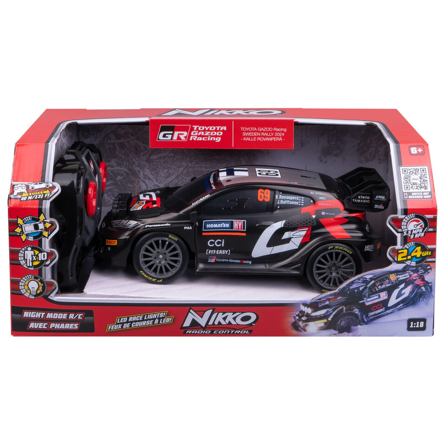 Toyota Gazoo Racing avtomobil na radijsko vodenje fotografija izdelka