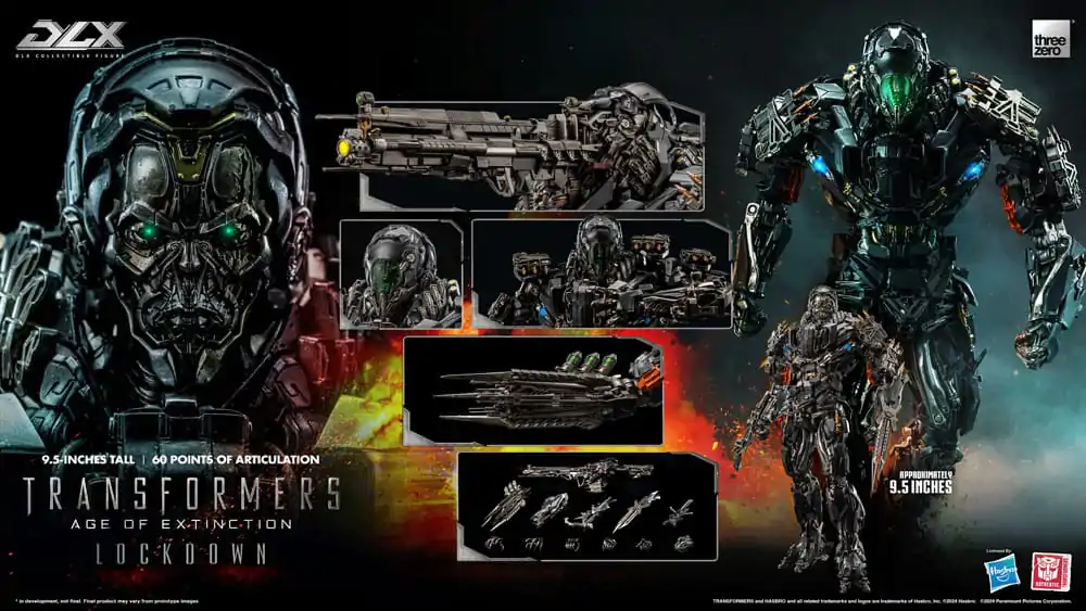 Transformers: Age of Extinction DLX akcijska figura 1/6 Lockdown 24 cm fotografija izdelka
