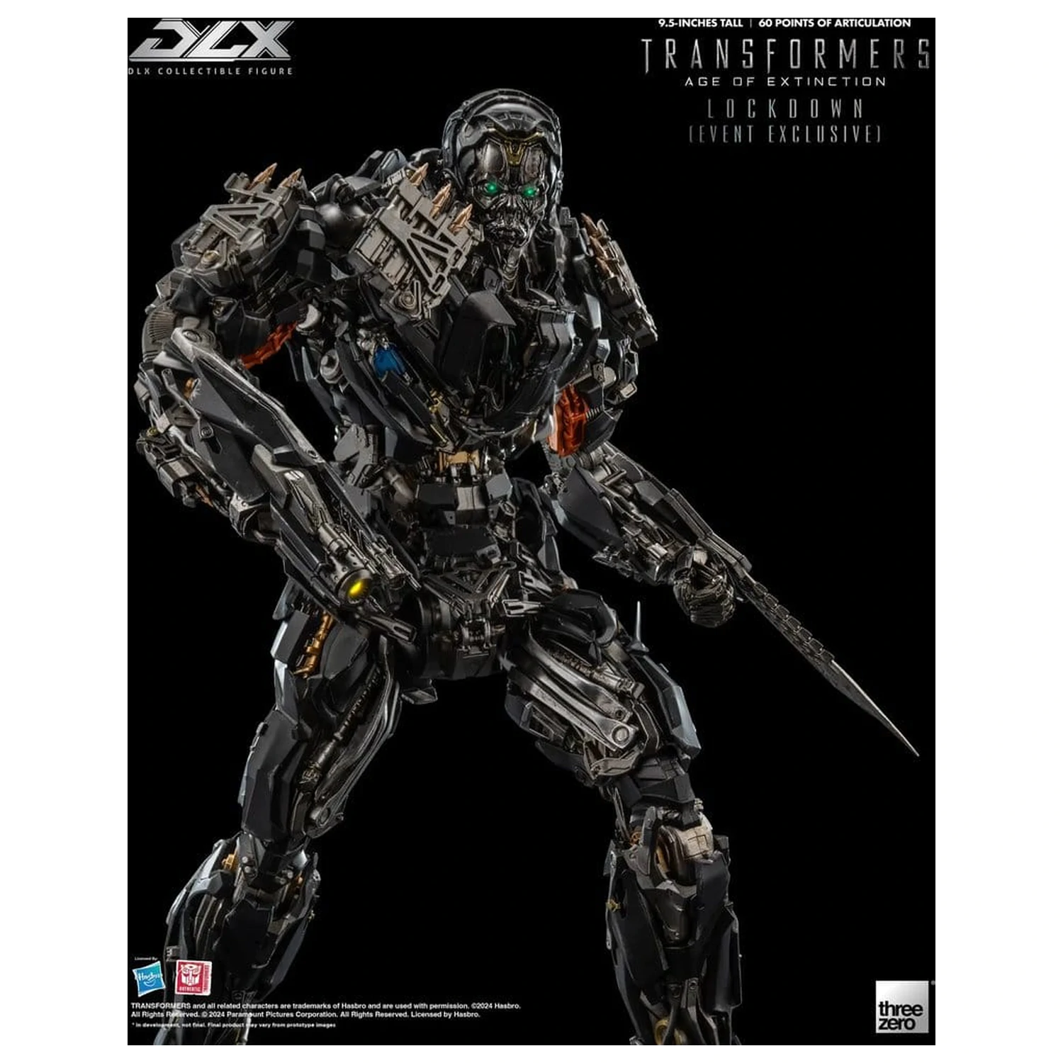 Transformers: Age of Extinction DLX Akcijska figura 1/6 Lockdown 24 cm fotografija izdelka