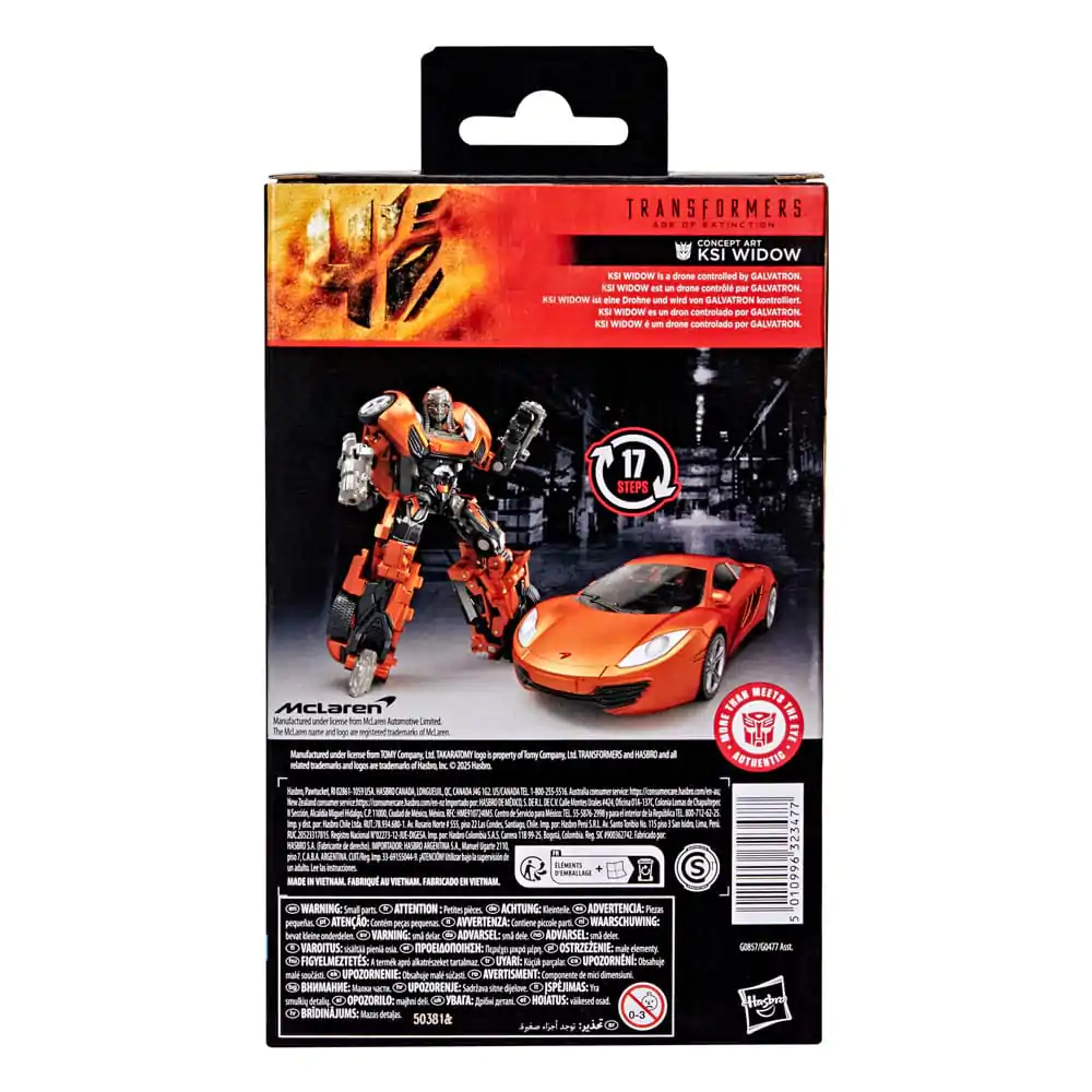 Transformers: Age of Extinction Studio Series Leader Class Akcijska figura Concept Art KSI Widow 11 cm fotografija izdelka