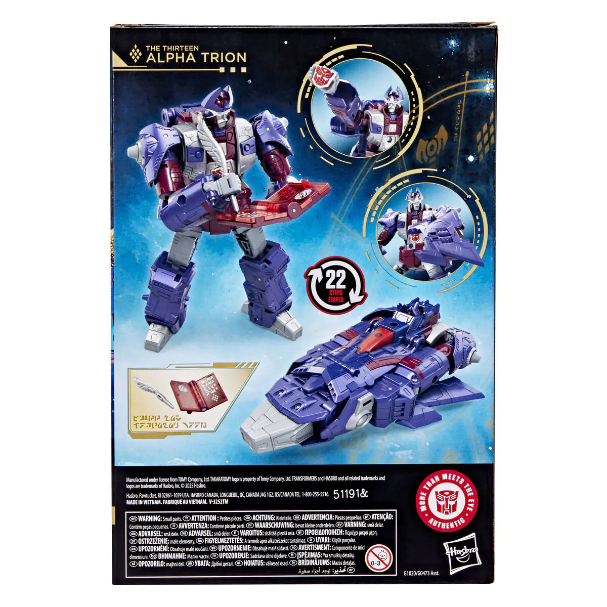 Transformers Age of the Primes Alpha Trion figura 17,5 cm fotografija izdelka