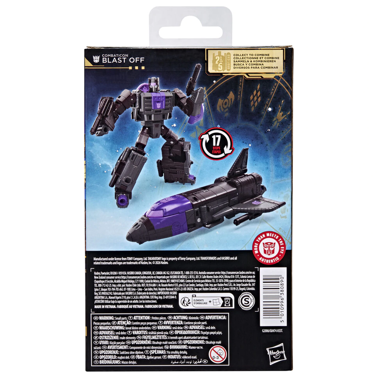 Transformers Age of the Primes Blast Off Combaticon figura 14cm fotografija izdelka