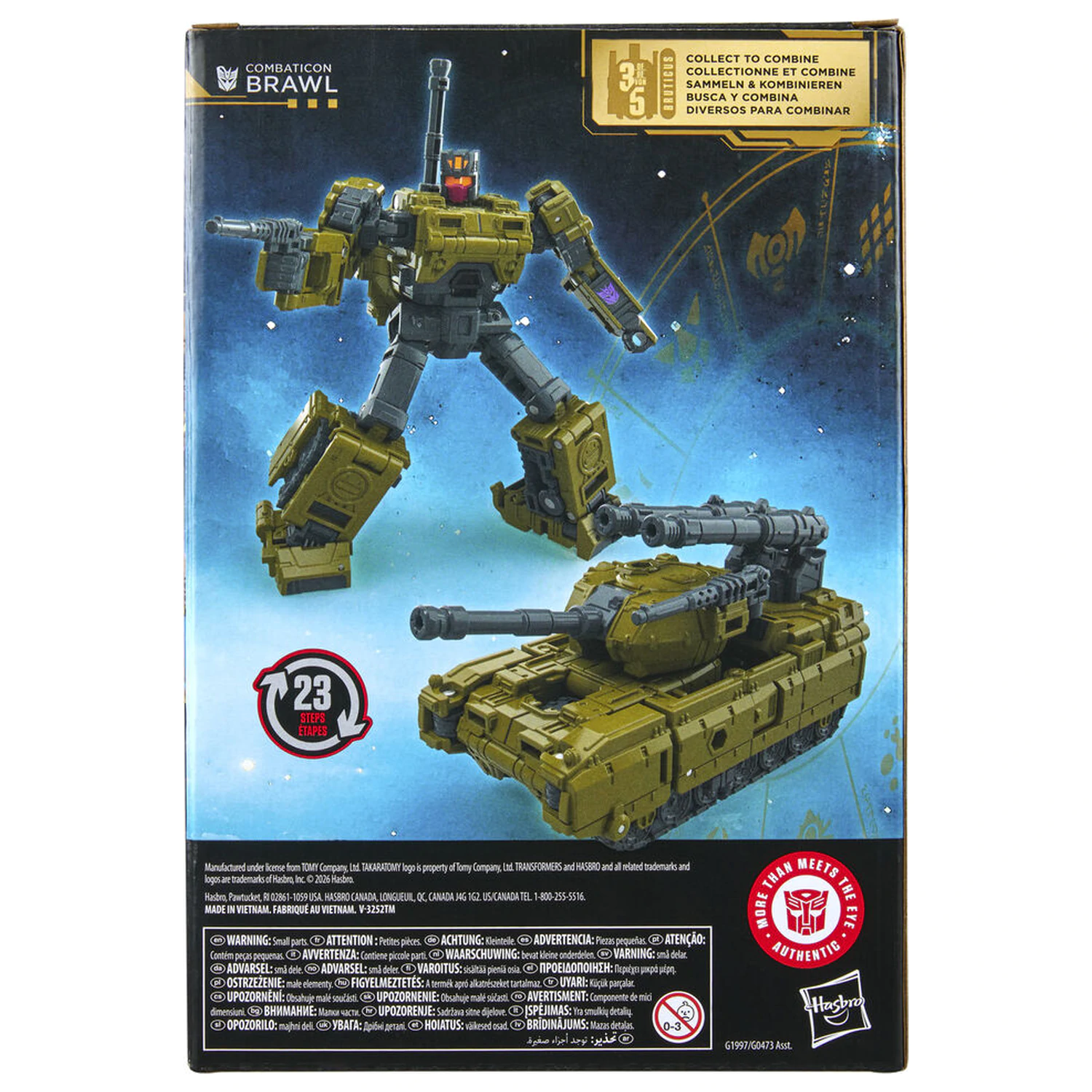 Transformers Age of the Primes Brawl Combaticon figura 14cm fotografija izdelka