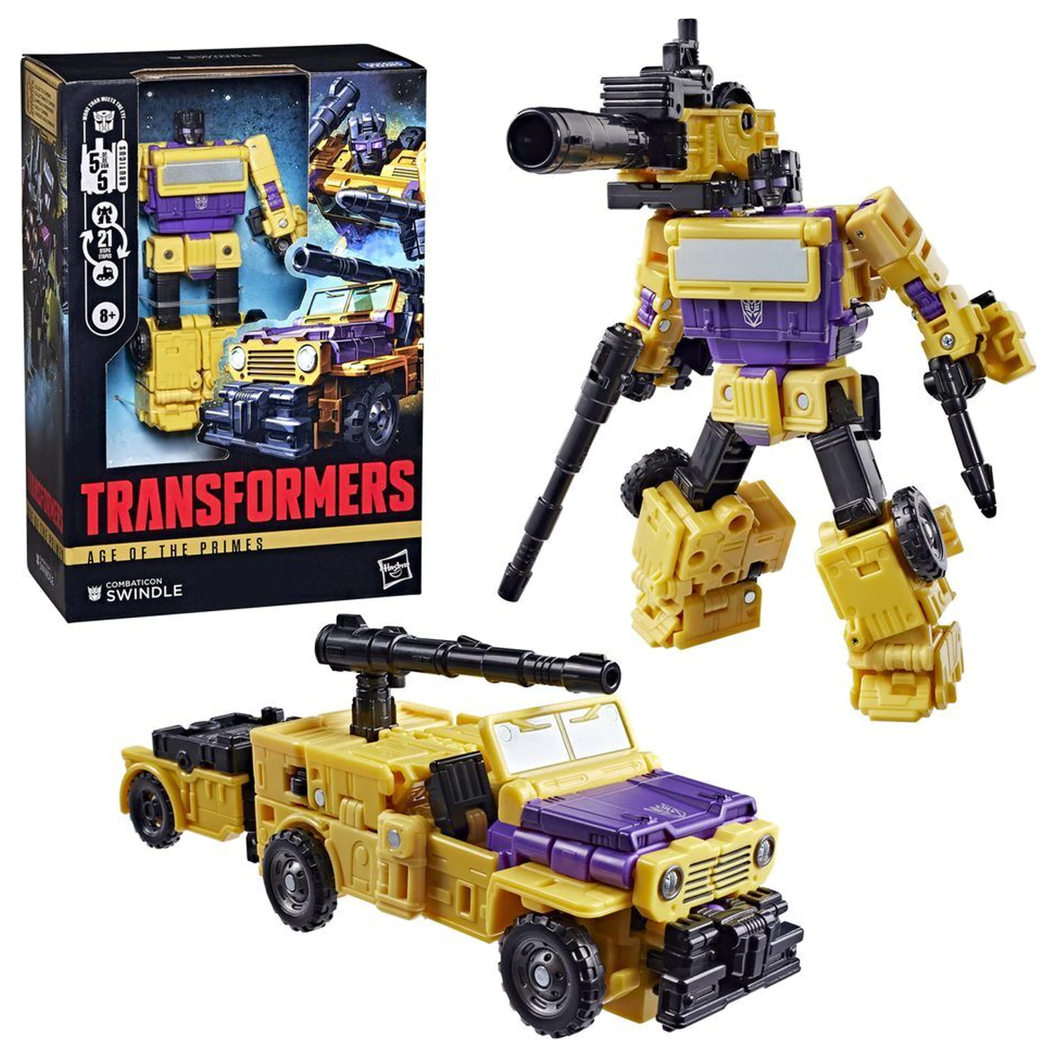 Transformers Age Of The Primes Combaticon Swindle figura 16.5cm fotografija izdelka