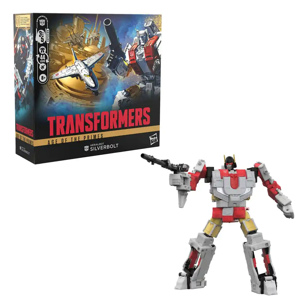 Transformers Age of the Primes Commander Class akcijska figura Aerialbot Silverbot 18 cm fotografija izdelka
