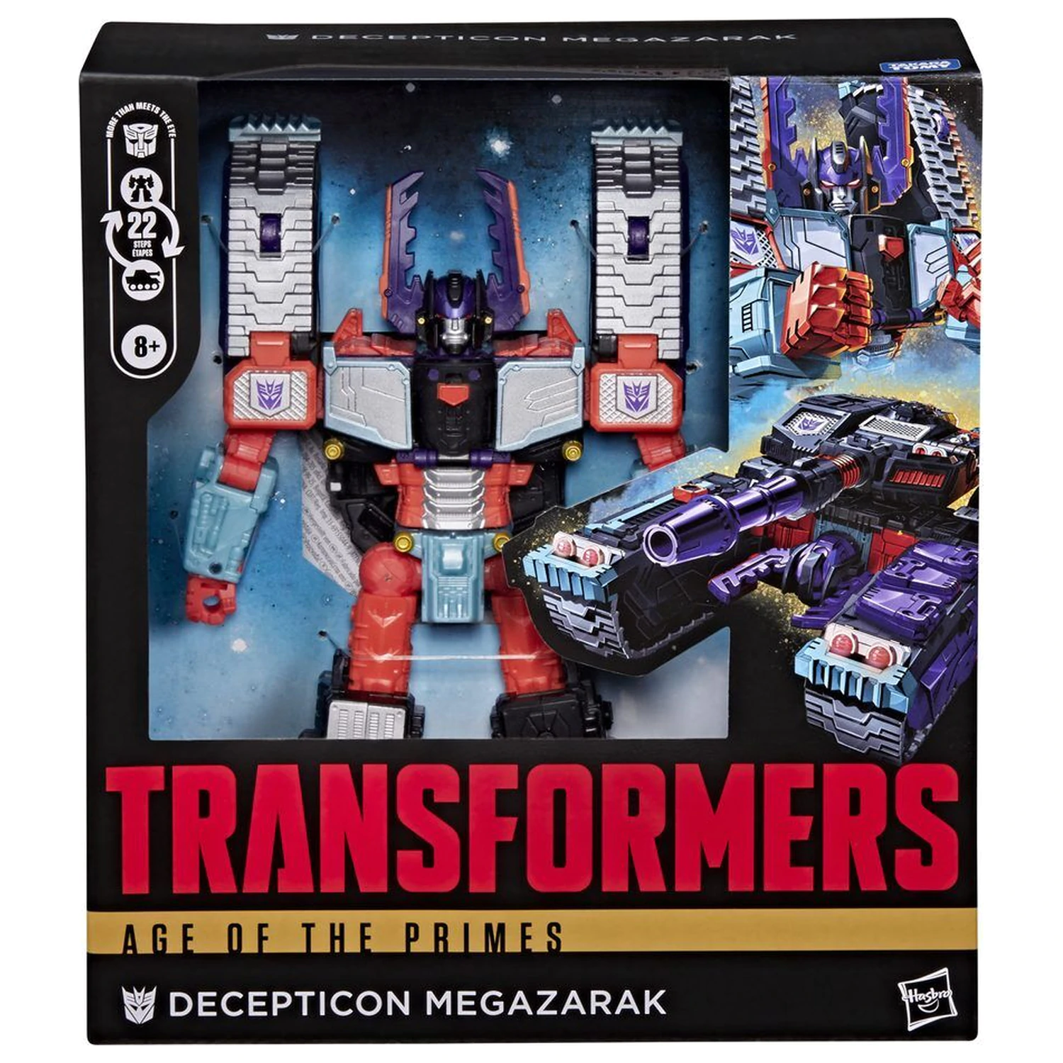 Transformers Age Of The Primes Decepticon Megazarak figura 19 cm fotografija izdelka