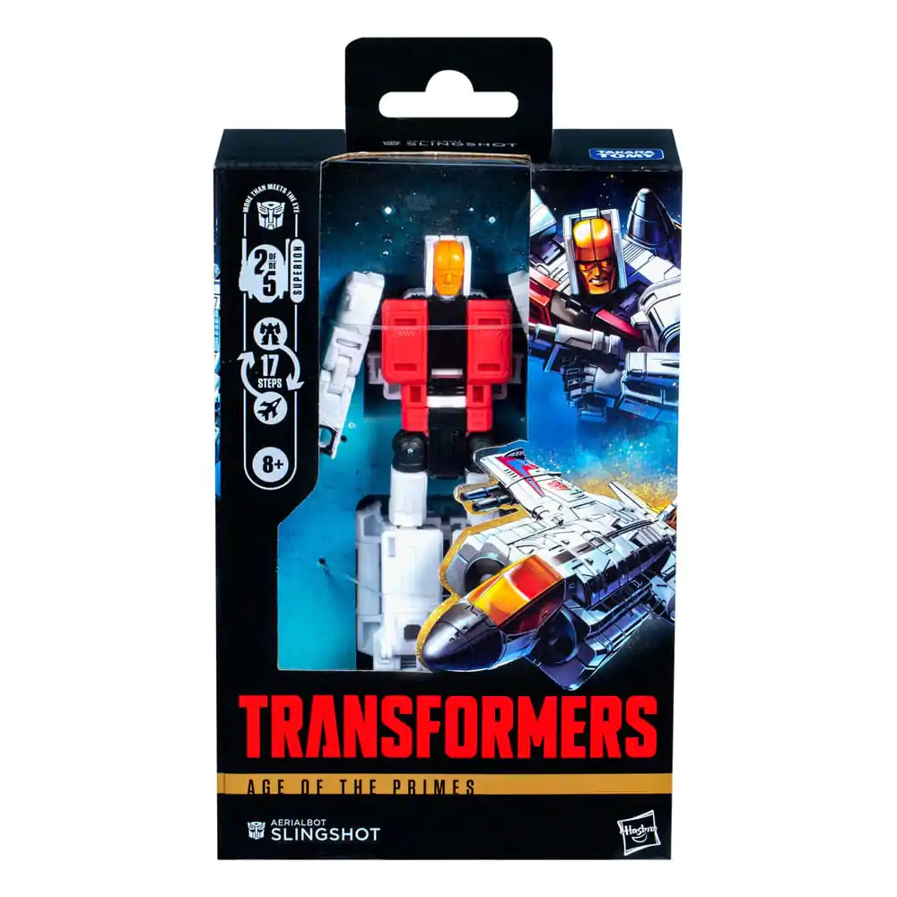 Transformers Age of the Primes Deluxe Class akcijska figura Aerialbot Slingshot 14 cm fotografija izdelka