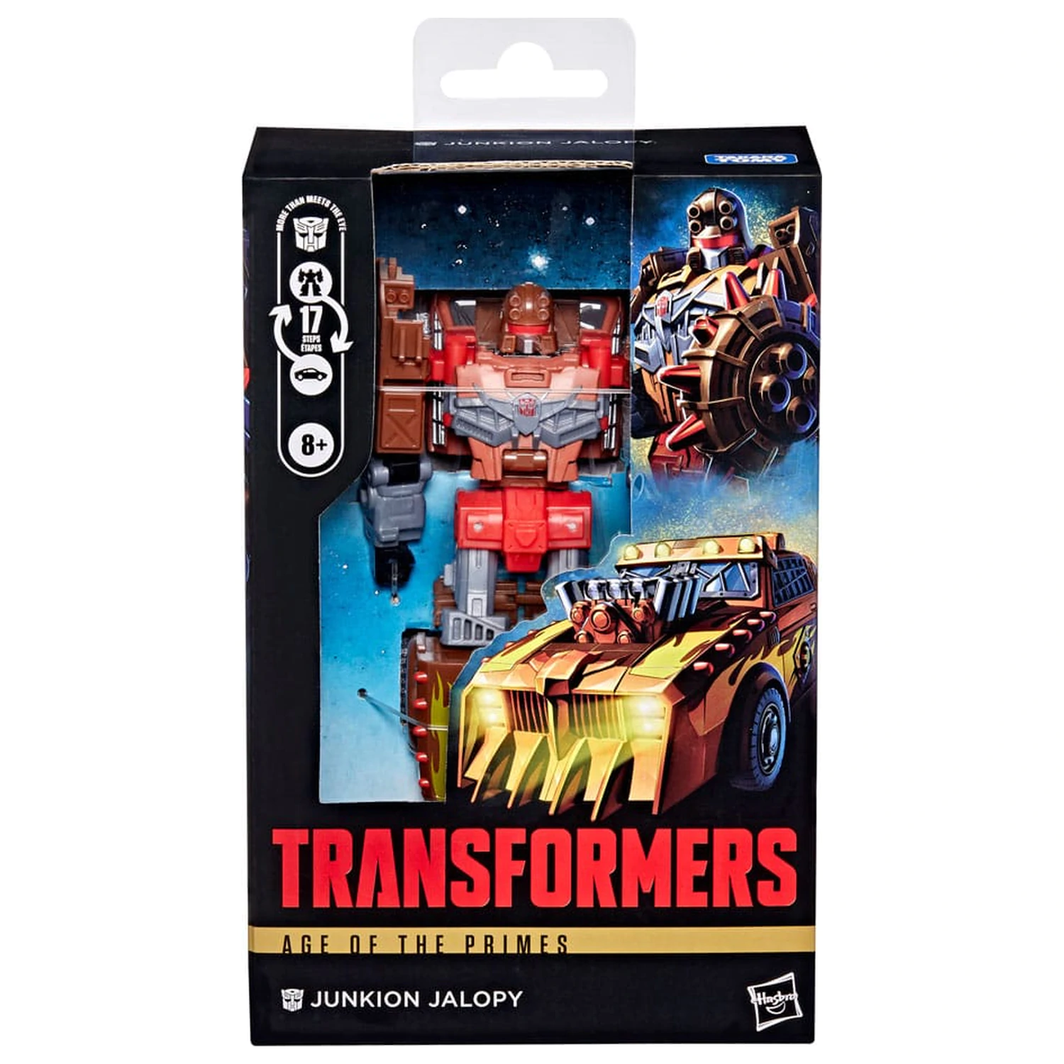 Transformers Age of the Primes Deluxe Class akcijska figura Junkion Jalopy 14 cm fotografija izdelka