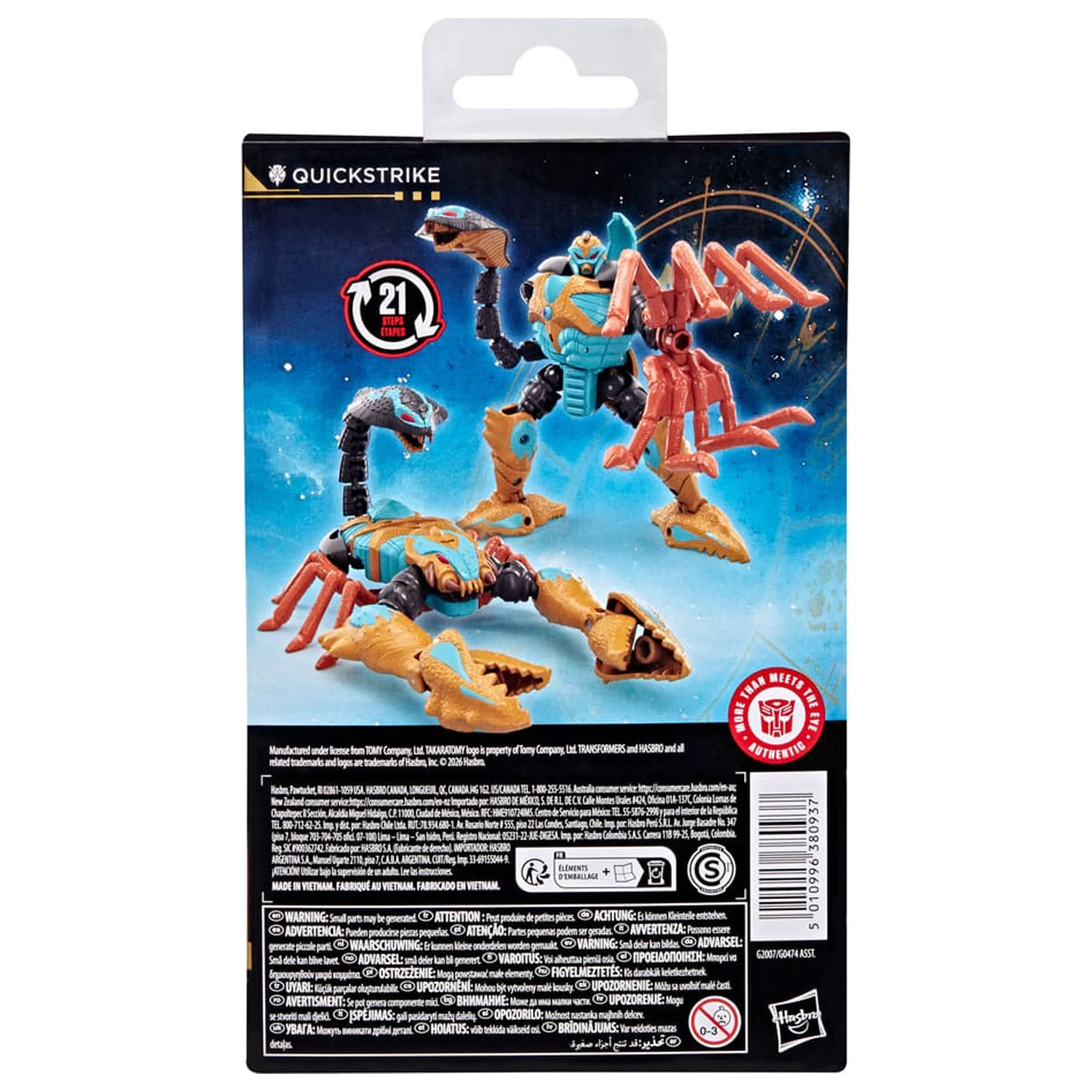 Transformers Age of the Primes Deluxe Class akcijska figura Quickstrike 14 cm fotografija izdelka