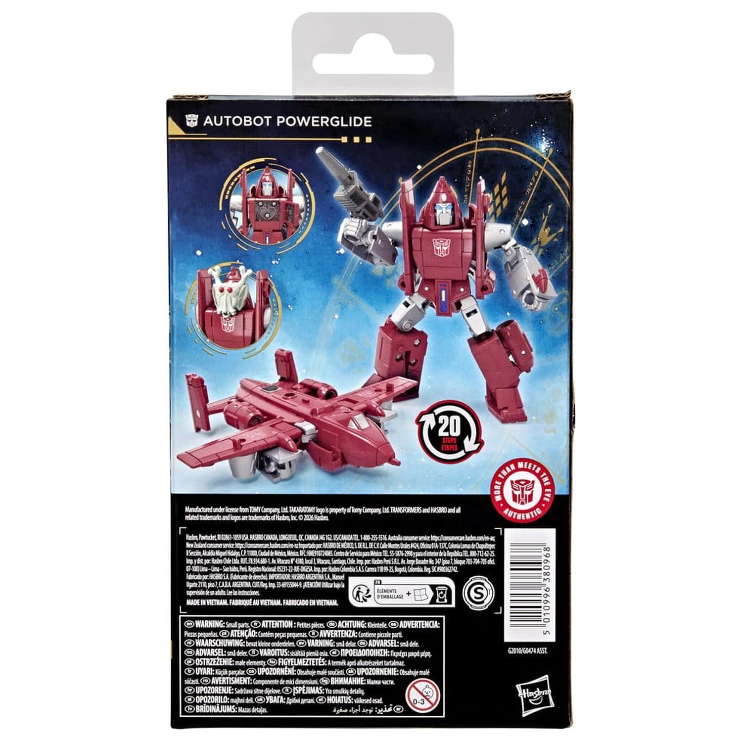 Transformers Age of the Primes Deluxe Class akcijska figura Autobot Powerglide 11 cm fotografija izdelka
