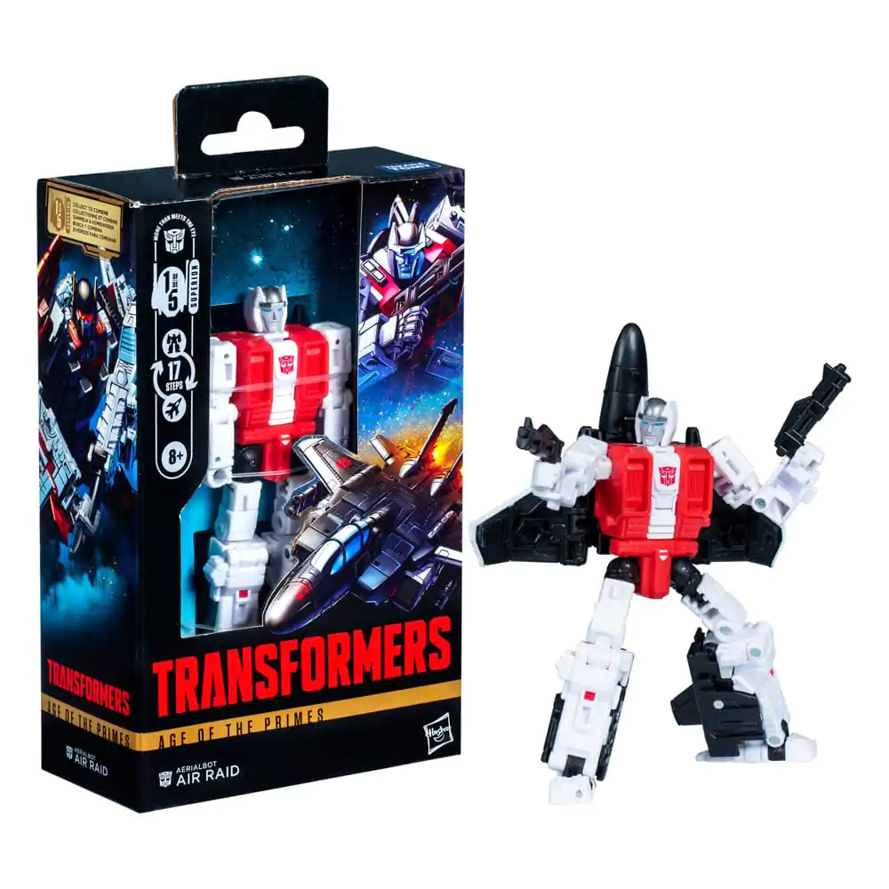 Transformers Age of the Primes Deluxe Class akcijska figura The Thirteen Aerialbot Air Raid 14 cm fotografija izdelka