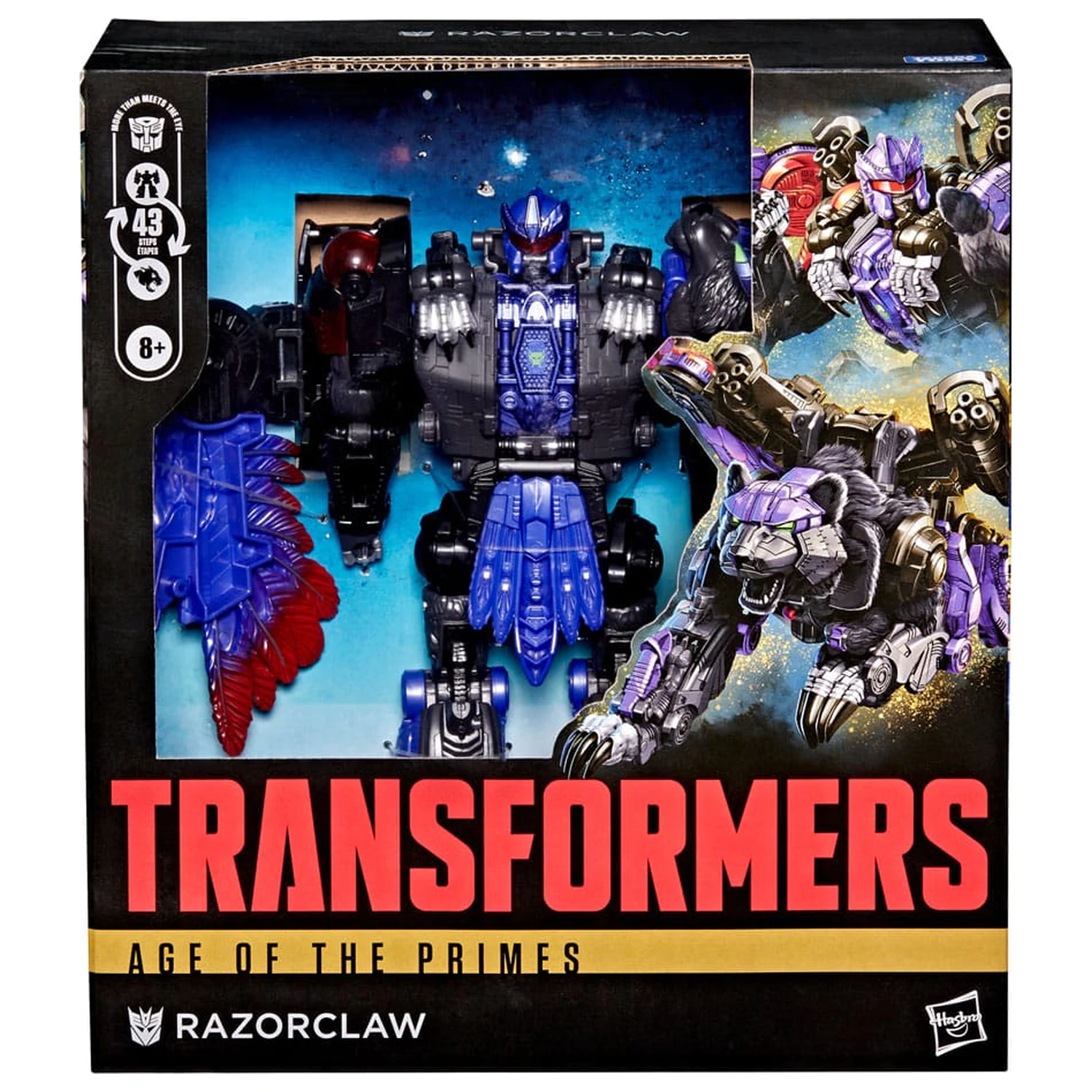 Transformers Age of the Primes Leader Class akcijska figura Razorclaw 19 cm fotografija izdelka