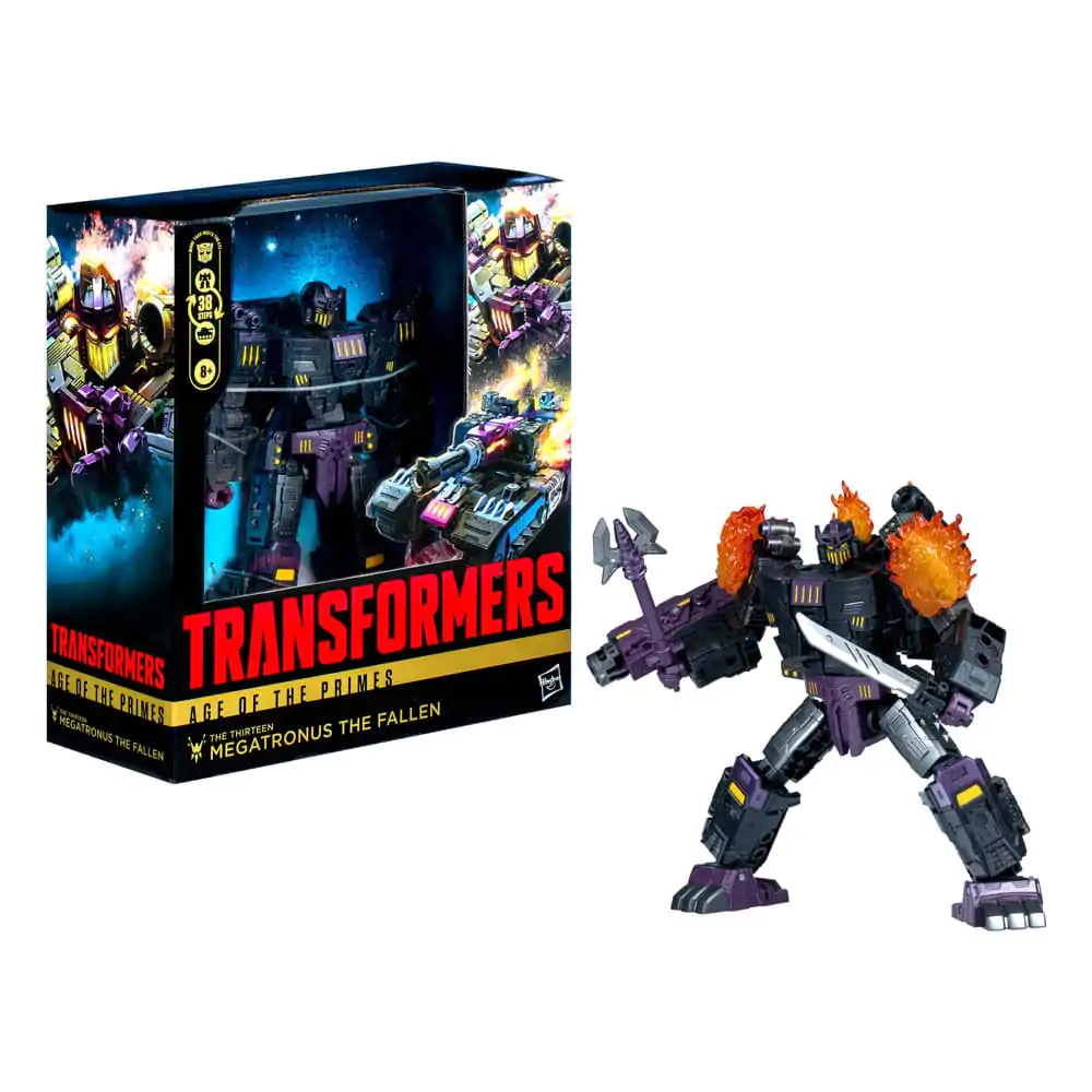 Transformers Age of the Primes Leader Class akcijska figura The Thirteen Megatronus the Fallen 19 cm fotografija izdelka